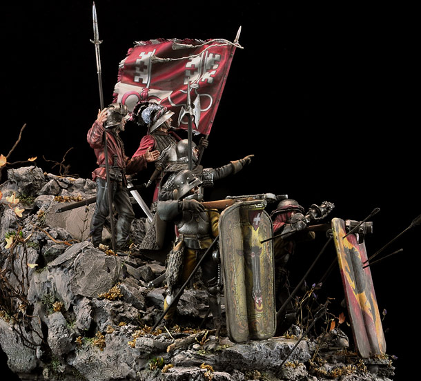 Dioramas and Vignettes: Brothers in arms Dioramas and Vignettes: Brothers in arms
