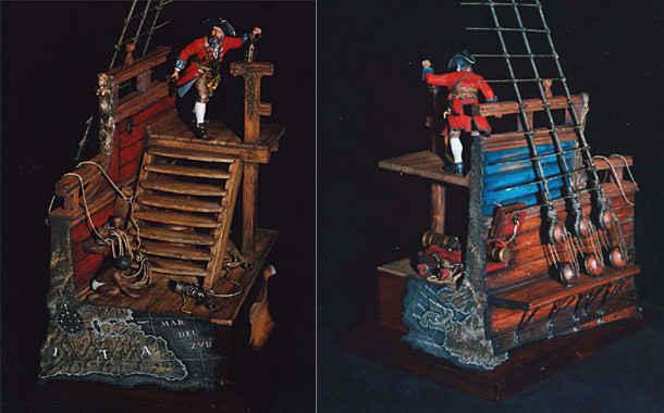 Dioramas and Vignettes: Pirate Ship Dioramas and Vignettes: Pirate Ship