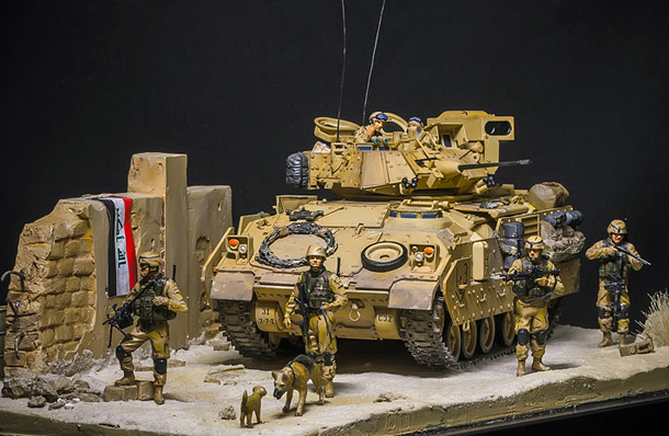 Dioramas and Vignettes: Patrol in the Baghdad suburbs Dioramas and Vignettes: Patrol in the Baghdad suburbs