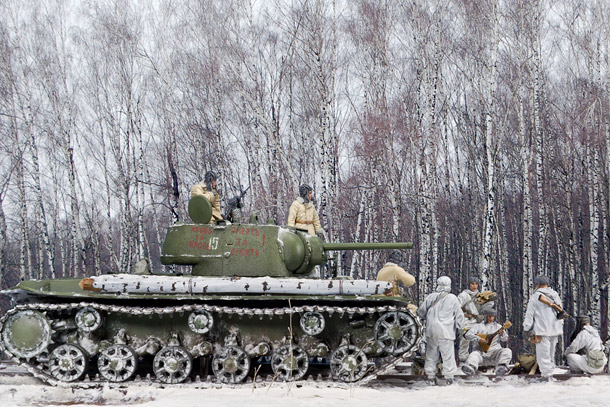 Dioramas and Vignettes: In the frontline forest Dioramas and Vignettes: In the frontline forest