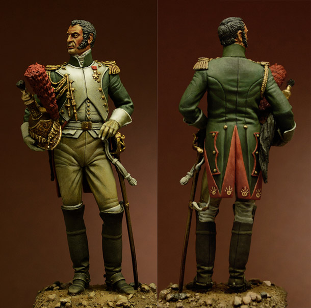 Figures: Officer, Guard Dragoons, 1815 Figures: Officer, Guard Dragoons, 1815