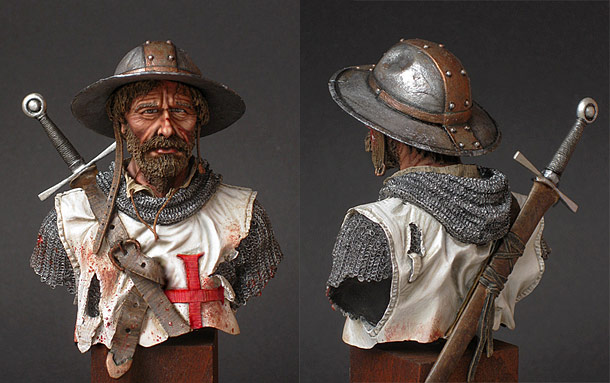 Figures: Templars sergeant, El-Mansura, 1250 Figures: Templars sergeant, El-Mansura, 1250