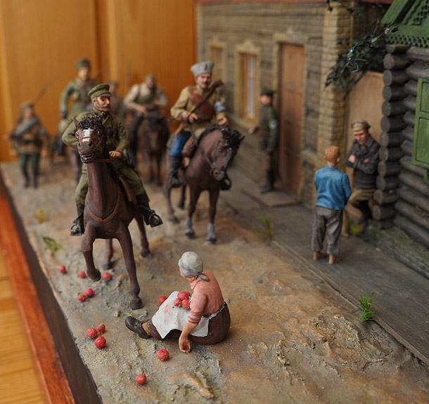 Dioramas and Vignettes: People army Dioramas and Vignettes: People army