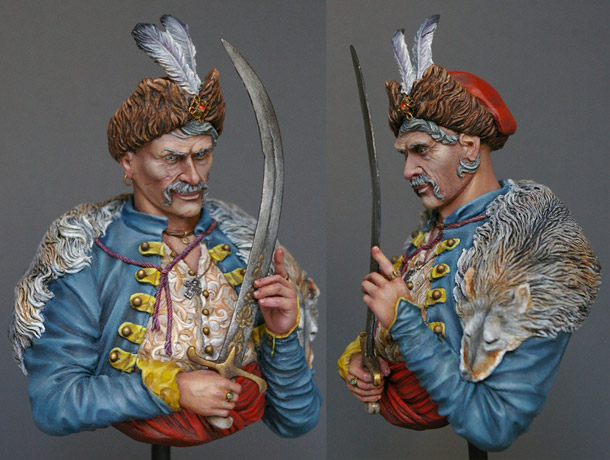 Figures: Cossacks colonel, XVII century Figures: Cossacks colonel, XVII century
