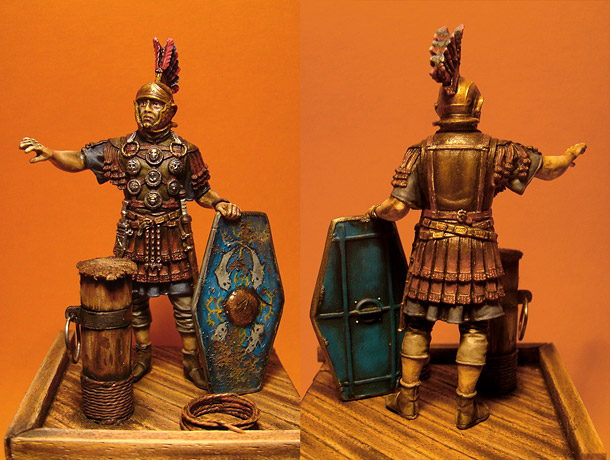 Figures: Roman officer, 2nd auxiliary legion Figures: Roman officer, 2nd auxiliary legion