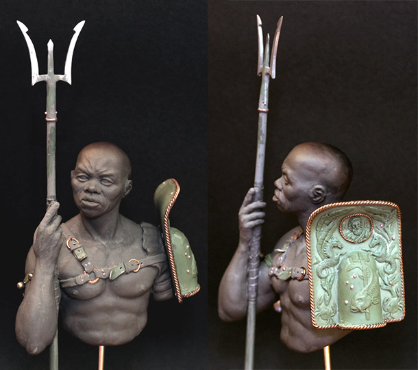 Sculpture: Retiarius Sculpture: Retiarius