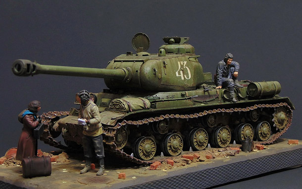 Dioramas and Vignettes: JS-2 early Dioramas and Vignettes: JS-2 early