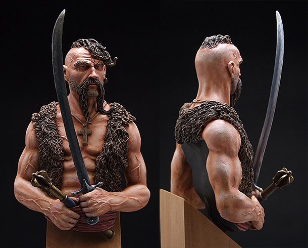 Figures: Zaporozhian cossack Ivan «Horseshoe» Voda Figures: Zaporozhian cossack Ivan «Horseshoe» Voda
