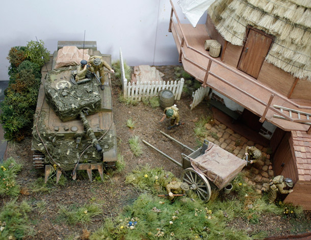 Dioramas and Vignettes: Tiger behind the corner! Dioramas and Vignettes: Tiger behind the corner!