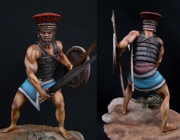 Figures: Philistine Heavy Infantryman, XIII-XII cent. B.C. Figures: Philistine Heavy Infantryman, XIII-XII cent. B.C.