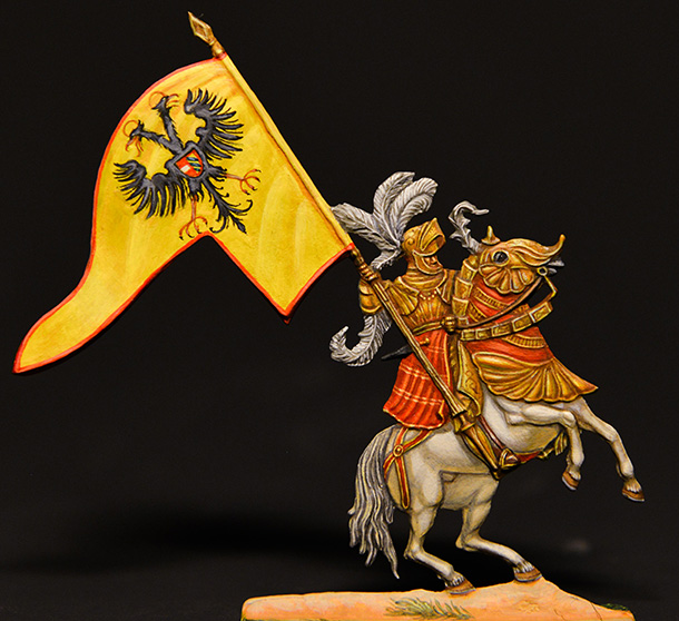 Figures: German knights, XVI cent. Figures: German knights, XVI cent.