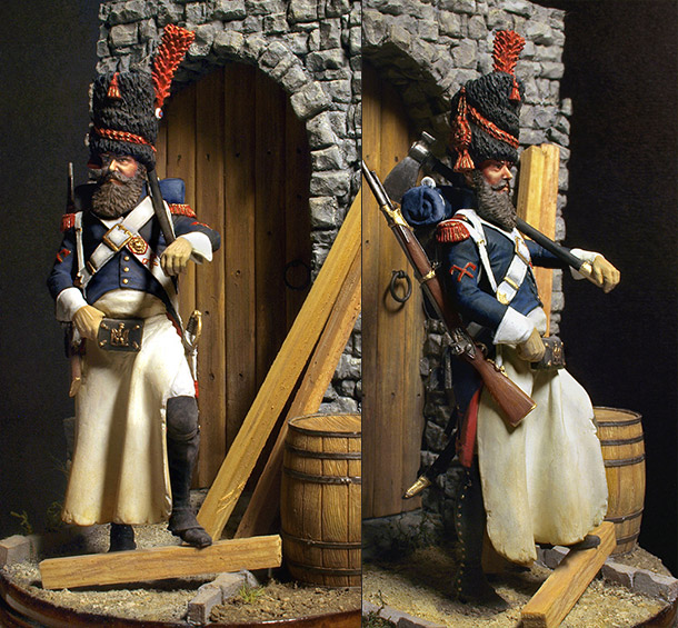 Figures: Pioneer of Emperor's Guard Figures: Pioneer of Emperor's Guard
