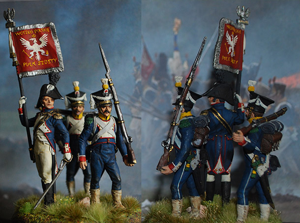 Figures: 6th infantry regt., Duchy of Warsaw Figures: 6th infantry regt., Duchy of Warsaw