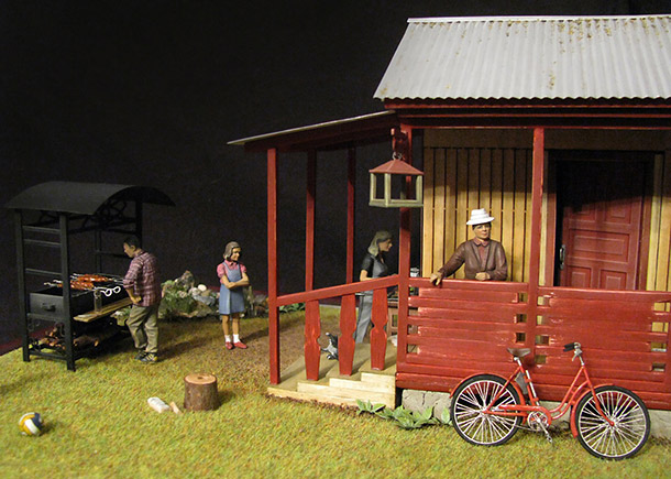 Dioramas and Vignettes: Summer cottage Dioramas and Vignettes: Summer cottage