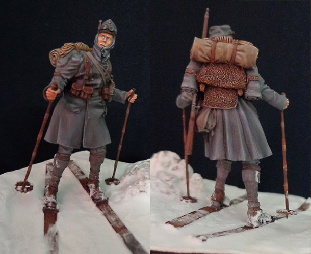 Figures: Austrian-Hungarian mountain trooper, WWI Figures: Austrian-Hungarian mountain trooper, WWI