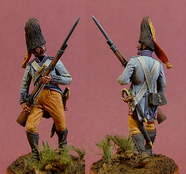 Figures: Grenadier, «Princess» regt., Spain, 1808 Figures: Grenadier, «Princess» regt., Spain, 1808