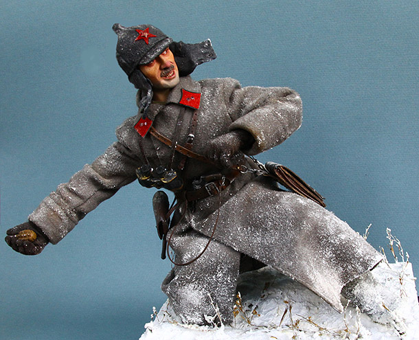 Figures: Second in command, company of 61th infantry regt., 1929 Figures: Second in command, company of 61th infantry regt., 1929