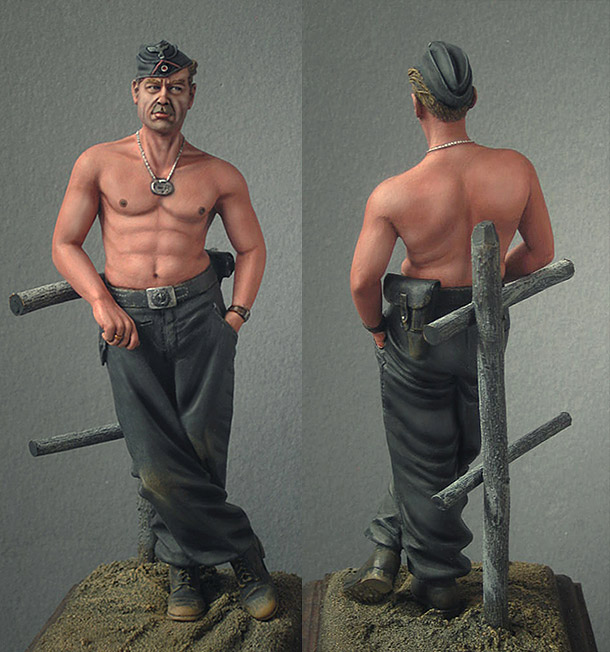 Figures: Wehrmacht tank crewman Figures: Wehrmacht tank crewman