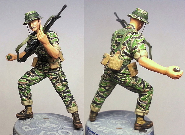 Figures: MACV-SOG scout. Vietnam, 1968 Figures: MACV-SOG scout. Vietnam, 1968
