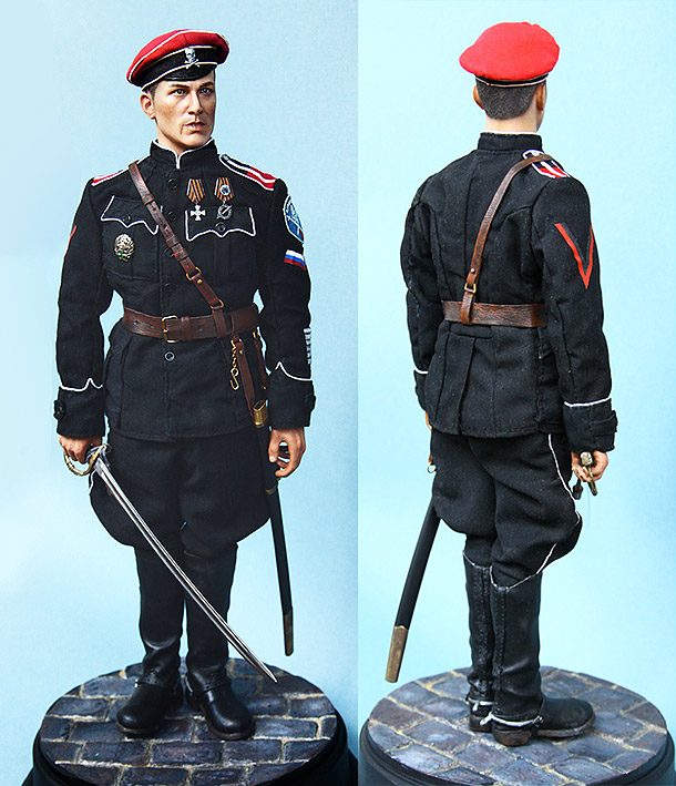 Figures: Captain of Kornilov's shock regt., 1919 Figures: Captain of Kornilov's shock regt., 1919
