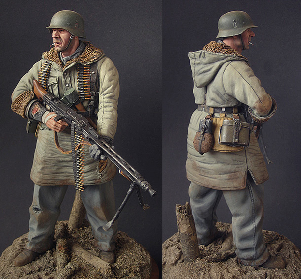 Figures: SS machine gunner Figures: SS machine gunner