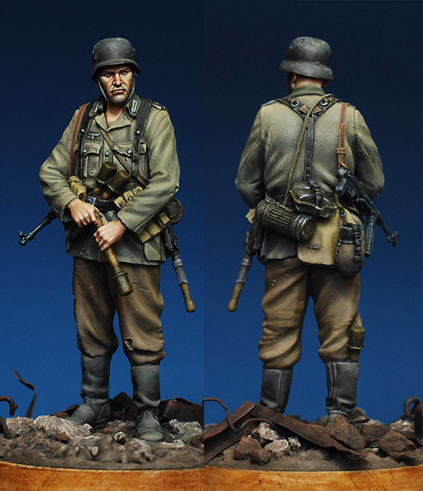 Figures: German infantryman. Stalingrad, 1942 Figures: German infantryman. Stalingrad, 1942