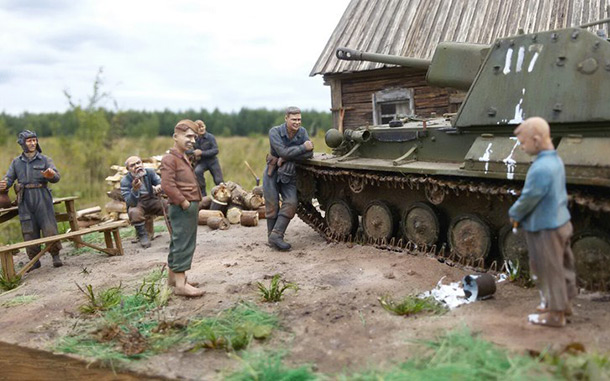 Dioramas and Vignettes: Butterfingers Dioramas and Vignettes: Butterfingers
