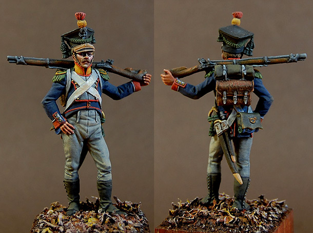 Figures: Voltigeur of 8th infantry regt., Poland Figures: Voltigeur of 8th infantry regt., Poland