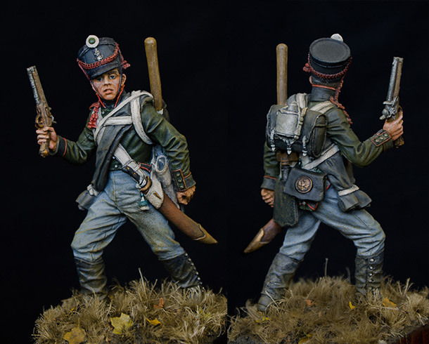 Figures: Private, 1st Pioneers, 1809-12 Figures: Private, 1st Pioneers, 1809-12