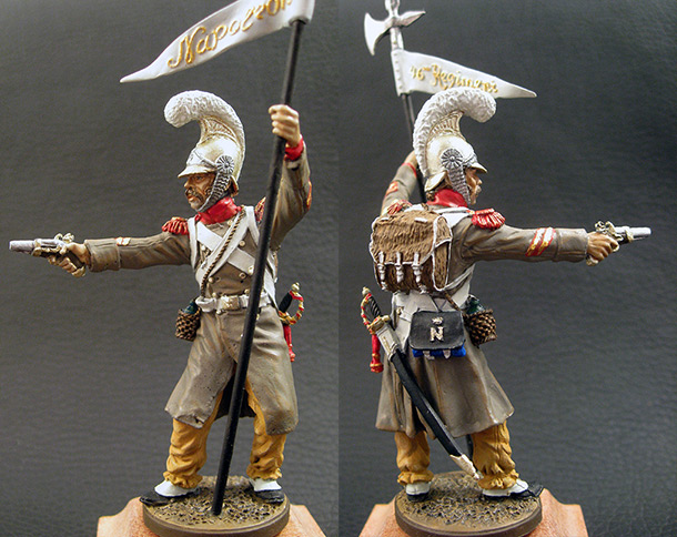 Figures: 3rd eagle bearer, 46th inf.regt. France, 1811-15 Figures: 3rd eagle bearer, 46th inf.regt. France, 1811-15