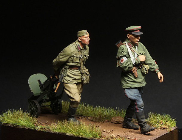 Dioramas and Vignettes: 1941. The Retreat Dioramas and Vignettes: 1941. The Retreat