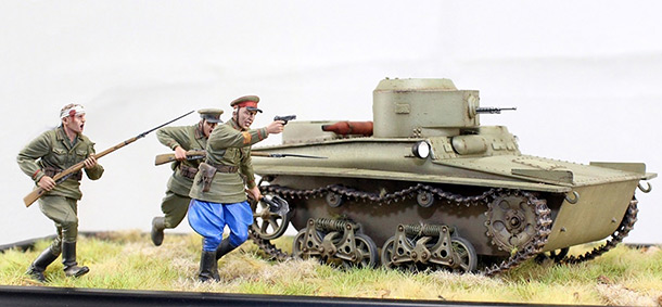 Dioramas and Vignettes: T-37 in attack Dioramas and Vignettes: T-37 in attack