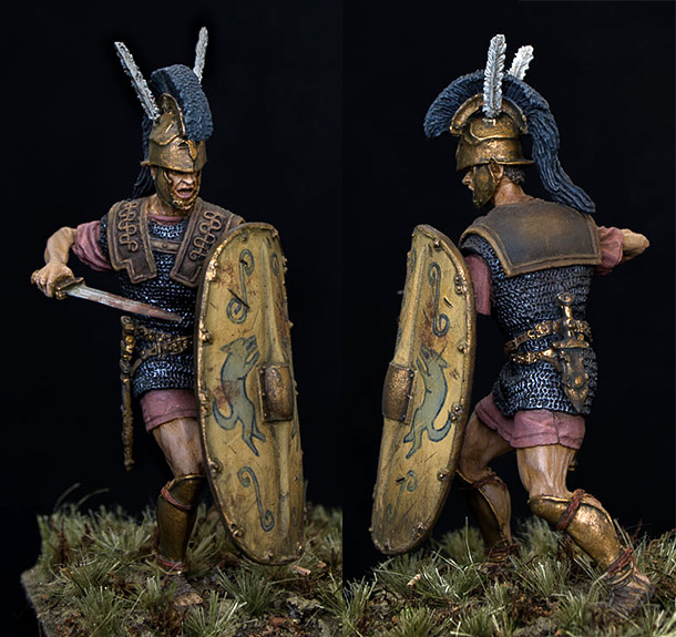 Figures: Roman triarius. 2nd Punic war Figures: Roman triarius. 2nd Punic war