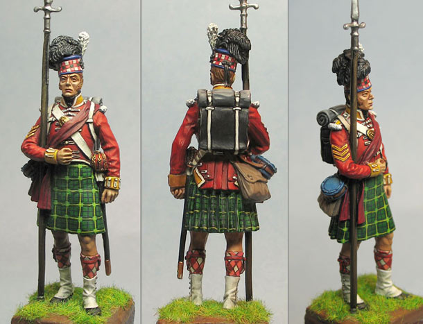Figures: Scottish Soldier, 92nd Gordon Highlanders Figures: Scottish Soldier, 92nd Gordon Highlanders