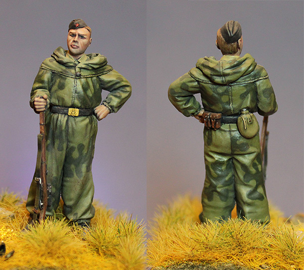 Figures: Soviet marine sniper Figures: Soviet marine sniper