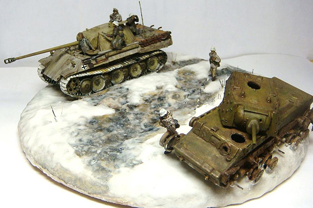 Dioramas and Vignettes: Leningrad Panther Dioramas and Vignettes: Leningrad Panther