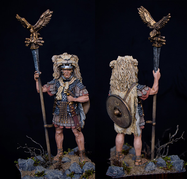 Figures: Aquilifer of Roman legion, I-II AD Figures: Aquilifer of Roman legion, I-II AD
