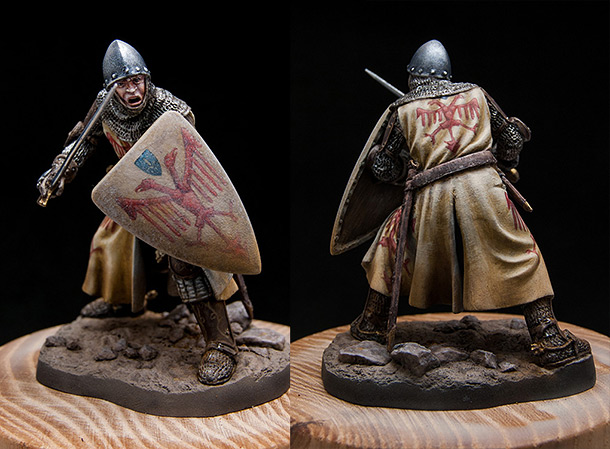 Figures: Italian knight, early XIV cent. Figures: Italian knight, early XIV cent.