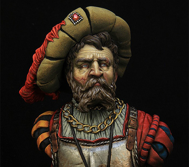 Figures: Landsknecht, XVI century Figures: Landsknecht, XVI century