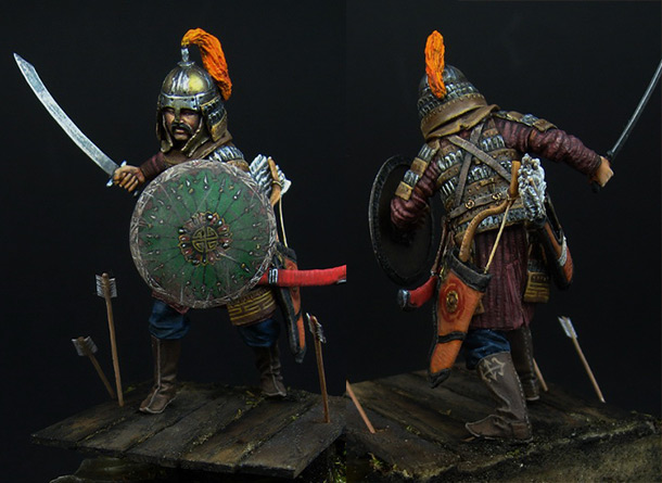 Figures: Mongolian warrior Figures: Mongolian warrior