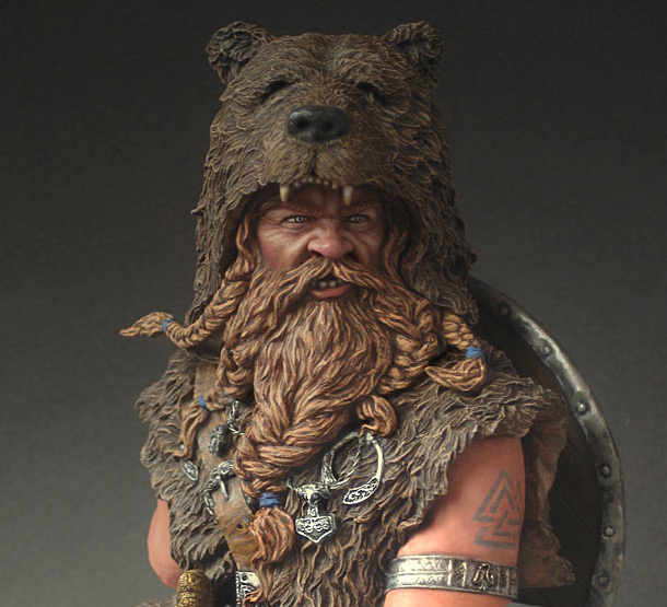 Figures: Berserker viking Figures: Berserker viking