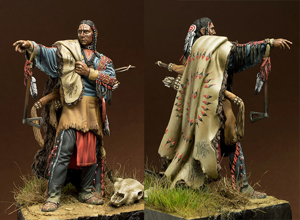 Figures: Sioux warrior Figures: Sioux warrior