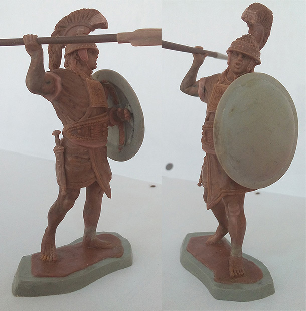 Sculpture: Roman-etruscan warrior, 600 B.C. Sculpture: Roman-etruscan warrior, 600 B.C.