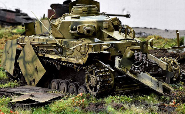 Dioramas and Vignettes: Pz.Kpfw. IV Ausf. G. Kind regards from Zveroboy Dioramas and Vignettes: Pz.Kpfw. IV Ausf. G. Kind regards from Zveroboy