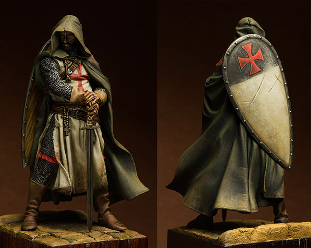 Figures: Templars sergeant, XIII cent. Figures: Templars sergeant, XIII cent.