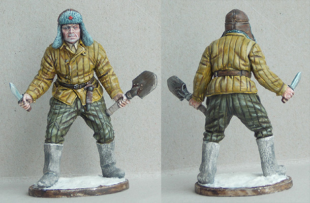 Figures: Red army soldier, 1941-43 Figures: Red army soldier, 1941-43