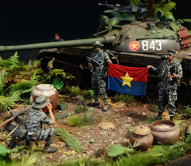 Dioramas and Vignettes: T-54.Vietnam Dioramas and Vignettes: T-54.Vietnam