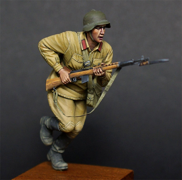 Figures: Red army trooper, 1941 Figures: Red army trooper, 1941