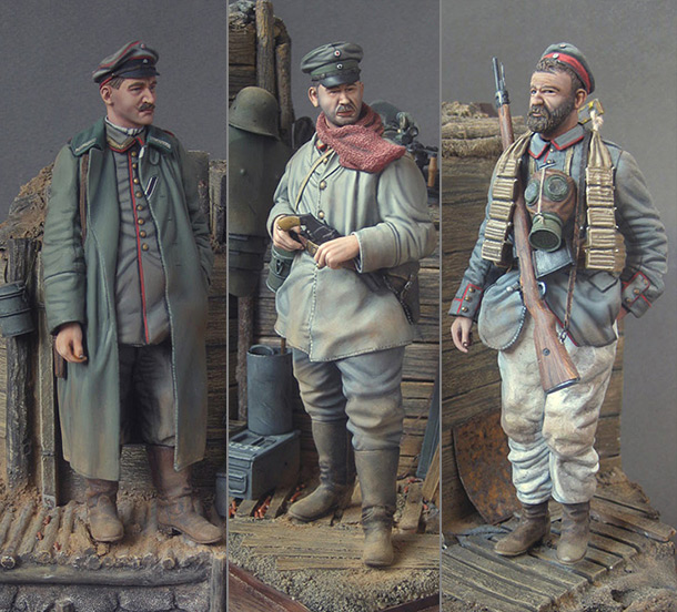 Dioramas and Vignettes: Trench sketches Dioramas and Vignettes: Trench sketches