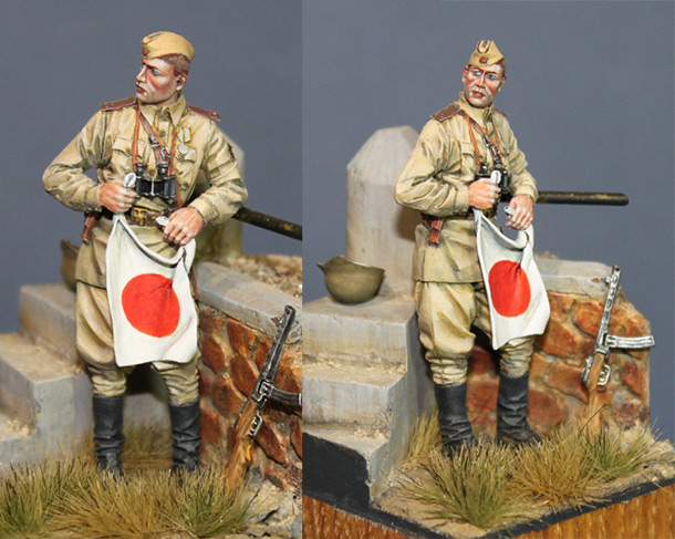 Figures: Senior leutenant, Southern Sakhalin, August 1945 Figures: Senior leutenant, Southern Sakhalin, August 1945